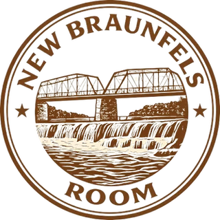 The New Braunfels Room logo at Comal Inn